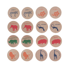 EDU TOYS INDIA Wooden Match Stacks Educational Memory & Pairing Game