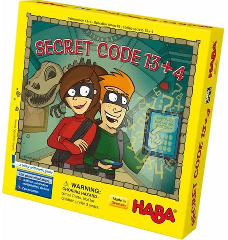 HABA Secret Code 31+4 Carboard Games