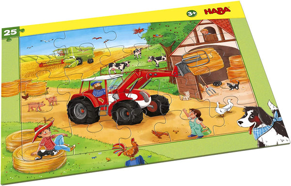 HABA Frame Puzzle Agricultural Machibery