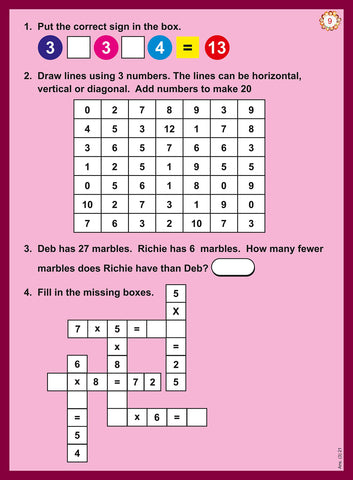 MENTAL MATHS WORK BOOK ( PART 3 )