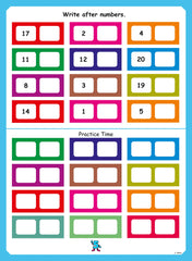 JR. KG. MATH WORK BOOK