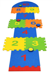 Eva Foam Hopscotch Play Mat -Multi Colour