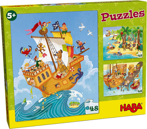 HABA Puzzle Pirate Scene