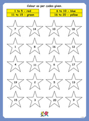 JR. KG. MATH WORK BOOK