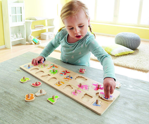 HABA Learning Counting Made Easy Wooden Blocks for Toddlers Ages 3 Years | Mathematics