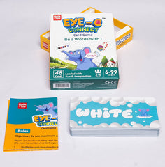 Eye Q Connect Card Game for Kids and Girls 6-99 Years Easy to Learn Playing Card Games Fun Family Brain Games