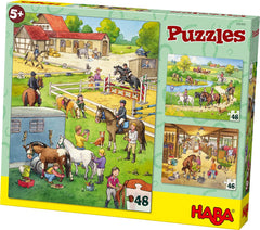 HABA Puzzle Horse Farm