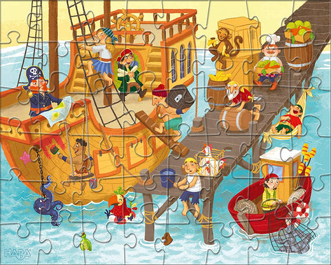 HABA Puzzle Pirate Scene