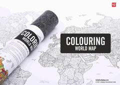 Colouring World Map (All Ages)