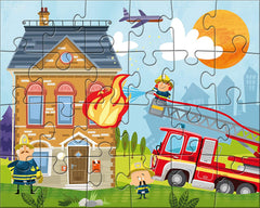 HABA Puzzle Little Fire Station