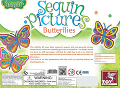 SEQUIN PICTURES BUTTERFLIES