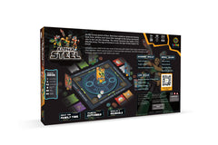 Luma World Strategy Board Game for Ages 10 and up: Alpha Steel | STEM game to Improve Numeracy, Strategy and Develop Multiple Intelligences | 8 Collectible Robot Cards and Fantasy Currency Included