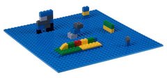 Base Plate Board for Building Blocks Bricks (10" x 10") - Compatible with all major Brands