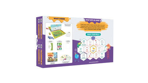 Luma World Educational Board Game: Guess the Fence | 4-in-1 Game-based STEM Activity Kit for Ages 8 years and up to Learn Geometry, Shapes and Creative Thinking | 300+ hours of Conceptual Activities