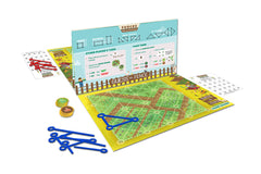 Luma World Educational Board Game for Ages 8 and up: Guess the Fence | STEM game to Improve Creativity, Visual Reasoning and Develop Multiple Intelligences | Creative Farm Boards and Shapes Included