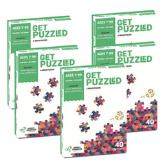 Get Puzzled 40 Piece Jigsaw Puzzles -Pack of 5