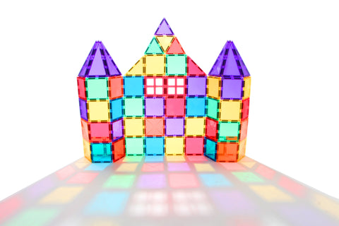 Cube Magnetic Blocks, 40 Multi-Colour Pieces