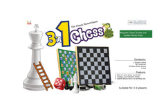 3 In 1 Magnetic Chess