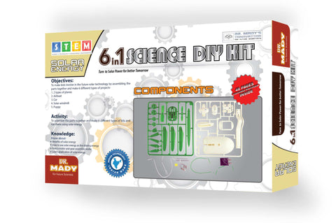 6 In 1 Science Solar Kit