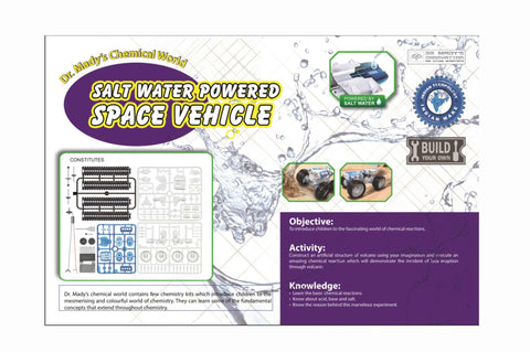 SALT WATER POWERED SPACE VEHICLE