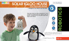 SOLAR IGLOO HOUSE WITH PENGUIN