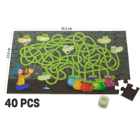 Moody Snakes Puzzle 40 Piece Jigsaw Puzzles