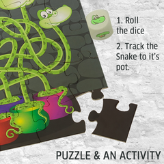 Moody Snakes Puzzle 40 Piece Jigsaw Puzzles