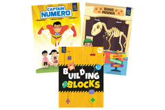 Luma World Grade 4 Math Application Workbooks and Building Blocks: Number Hero | Learn & Practice Numeracy Concepts through Visually Engaging Real Life Application Problems (Bundle of 3 Books)