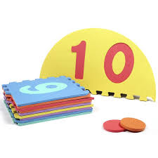 Eva Foam Hopscotch Play Mat -Multi Colour