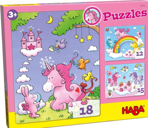 HABA Puzzle Unicorn Glitterluck