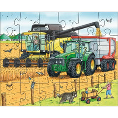 Haba  Puzzles Tractor And Co