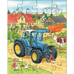 Haba  Puzzles Tractor And Co