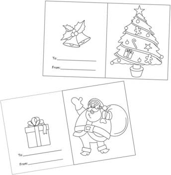 SAND ART - CHRISTMAS CARDS